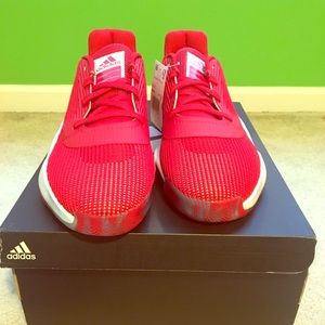 Adidas 2019 pro bounce size 14 scarlet/white color